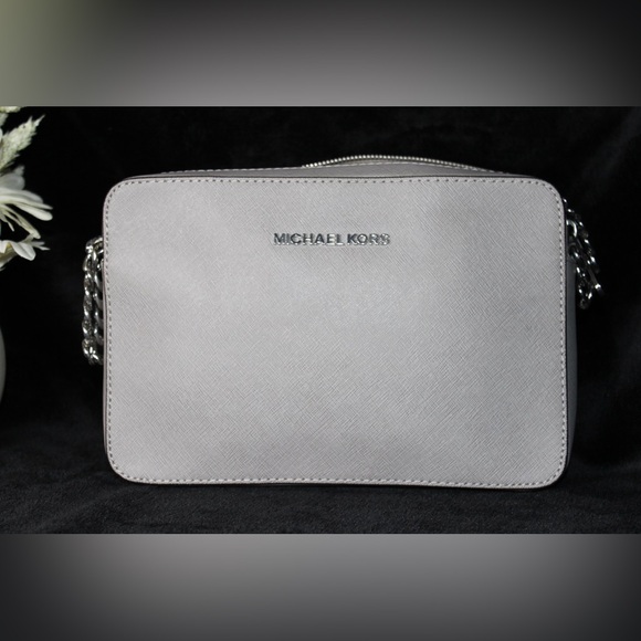 Michael Kors Other - Michael Kors Silver Crossbody Bag
